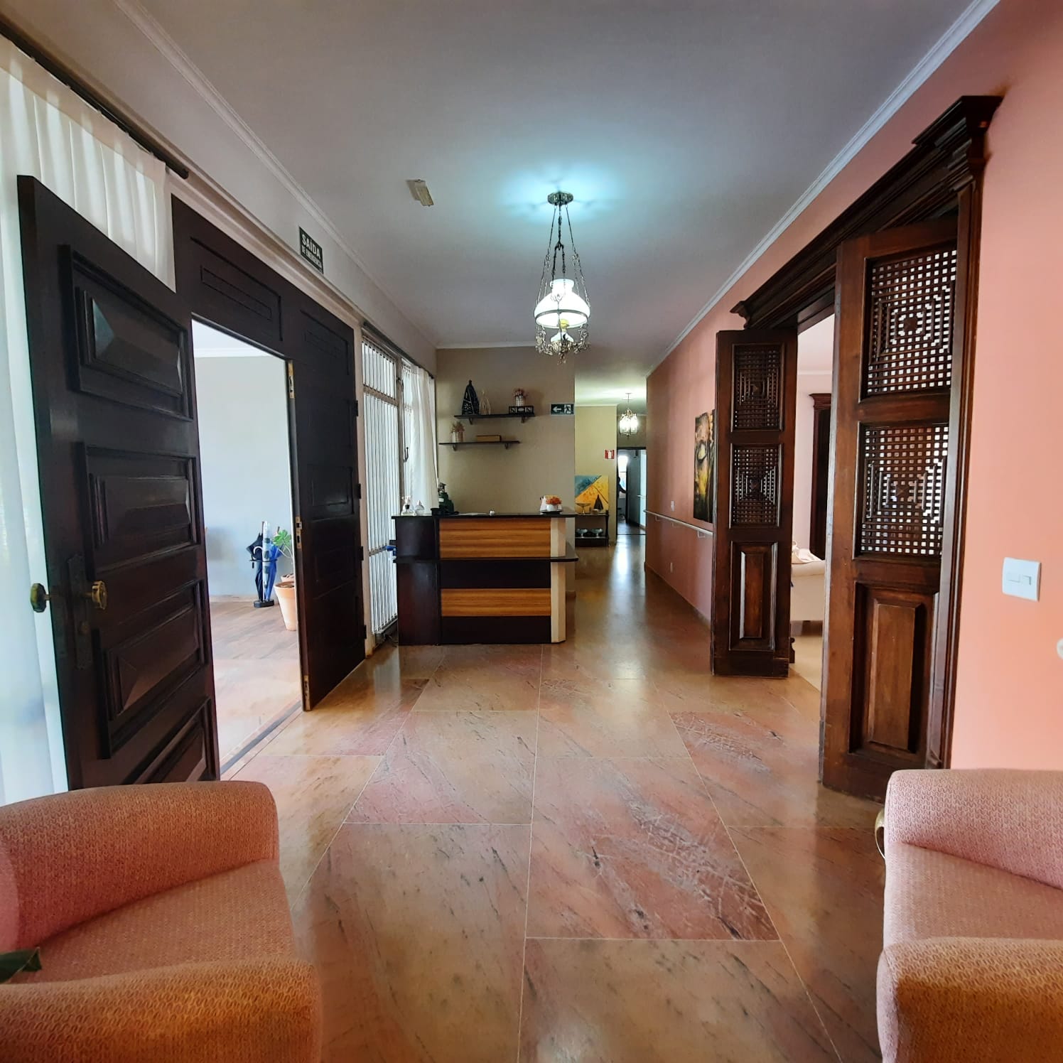 Recepção e hall de entrada